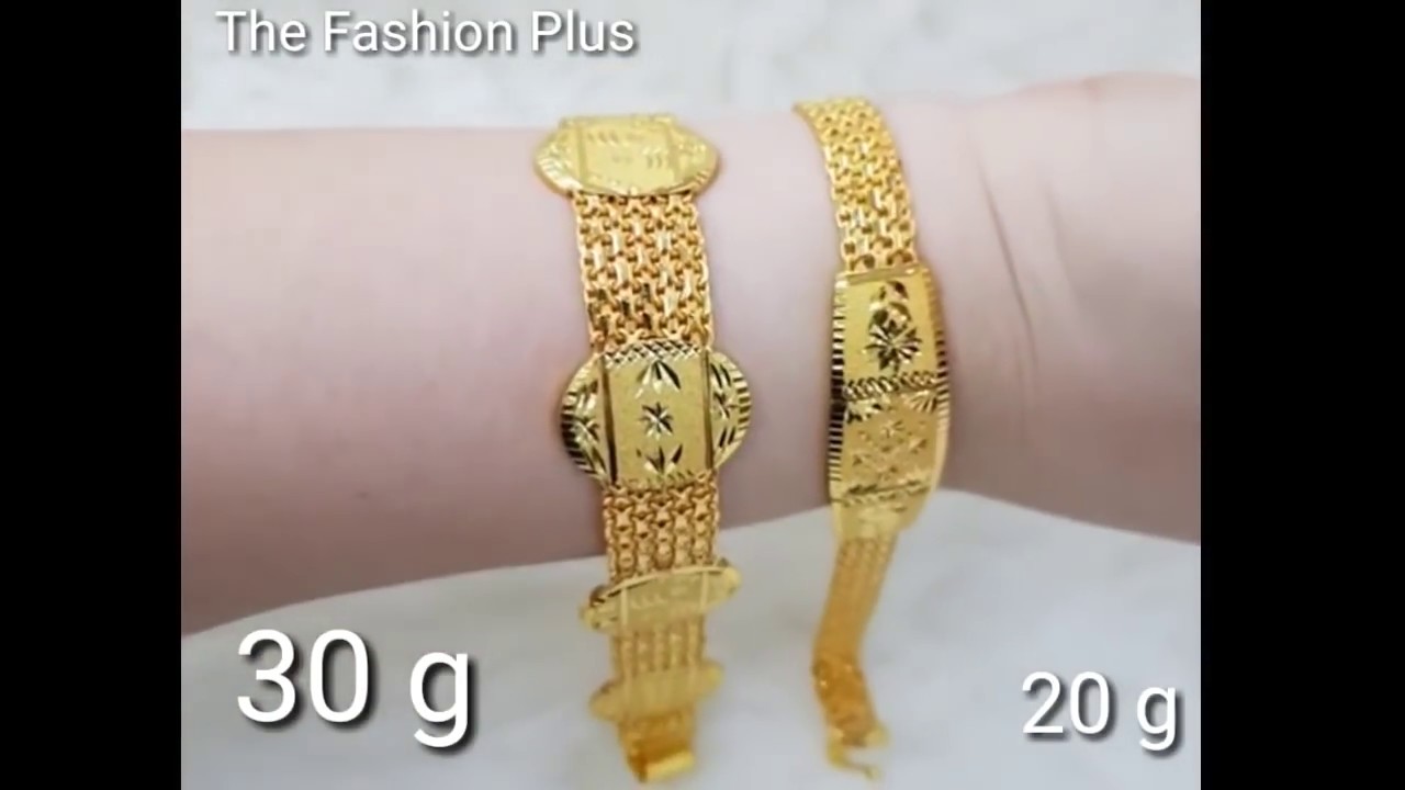 Latest Gold Bangle |Bracelet |Ring Design with WEIGHT