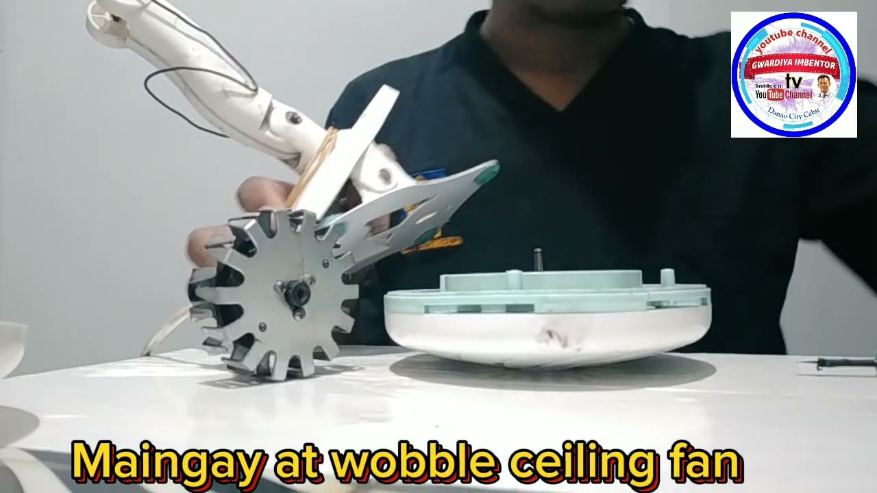 How to repair maingay at wobble ceiling fan