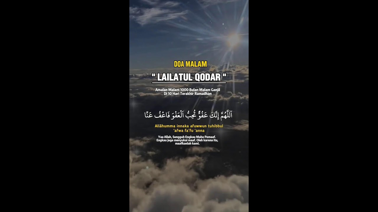 🔴 LIVE Dzikir Ramadhan Menjemput Malam Lailatul Qadar
