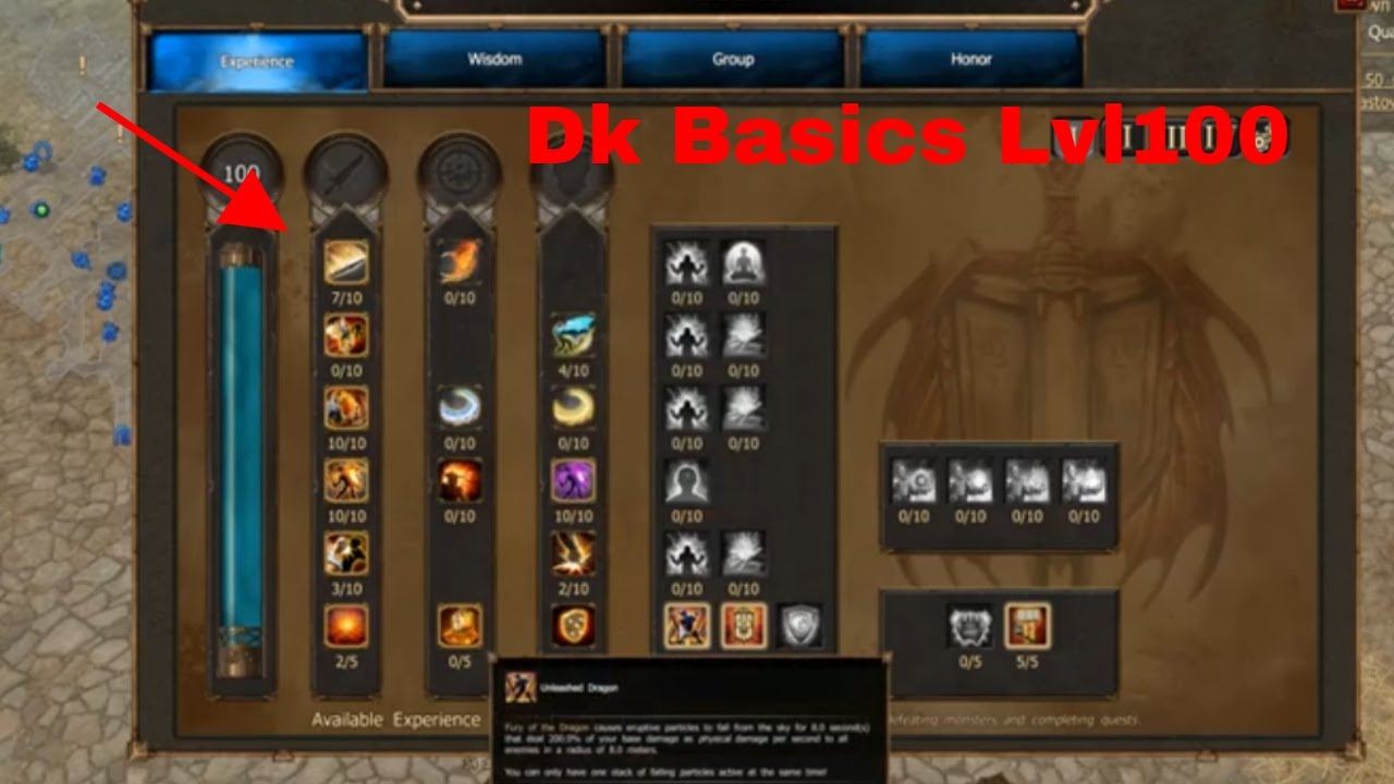 Drakensang Online : Dk Guide #1 What To do After lvl 100