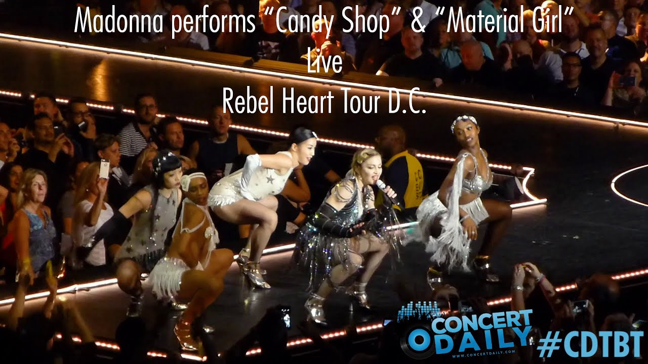 Madonna performs 