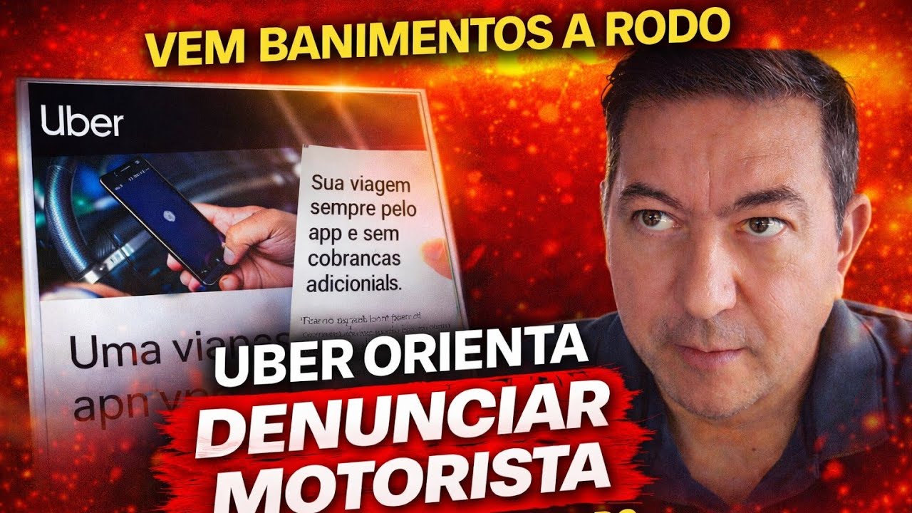 🔴😑 PREPARE-SE | MAIS UMA DA UBER CONTRA MOTORISTAS 🔴😑