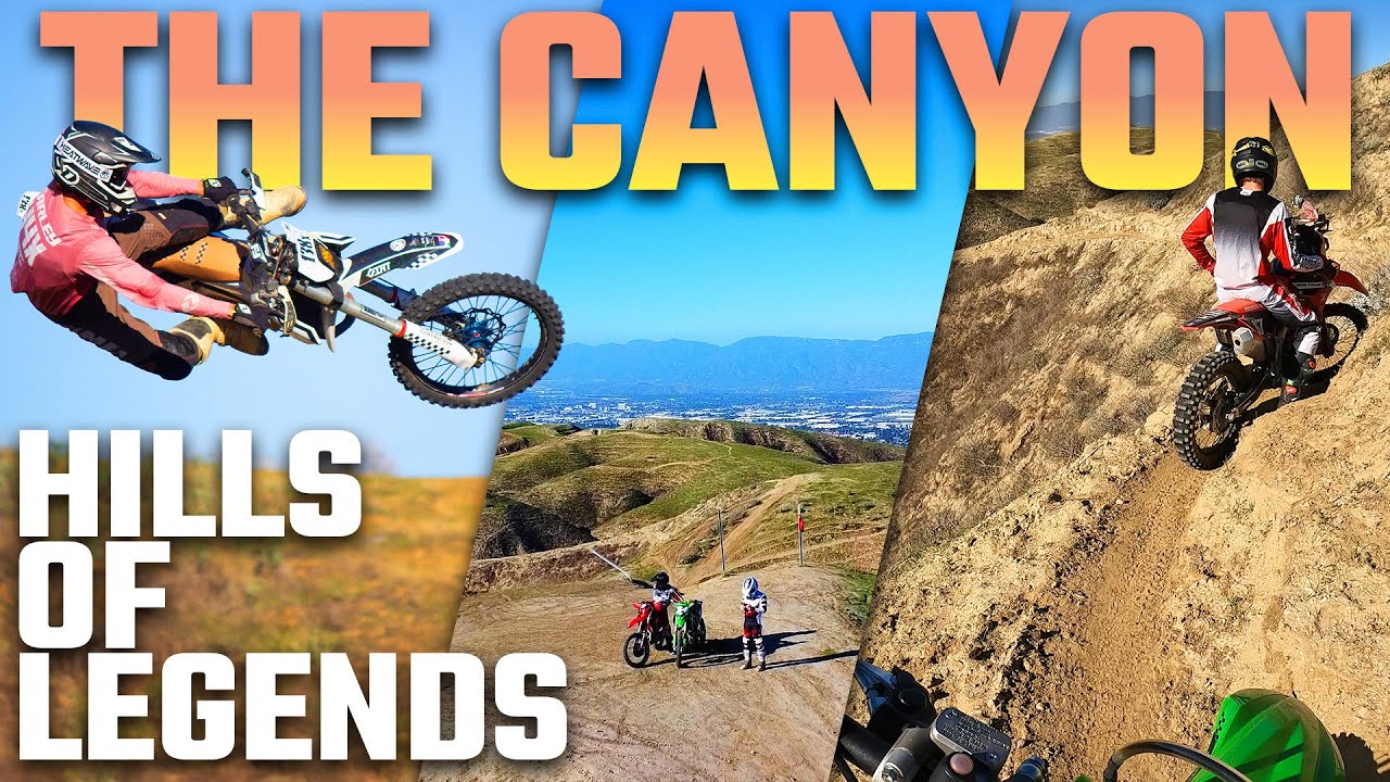 Hidden Jumps in the Hills | Riding Dirt Bikes in SoCal