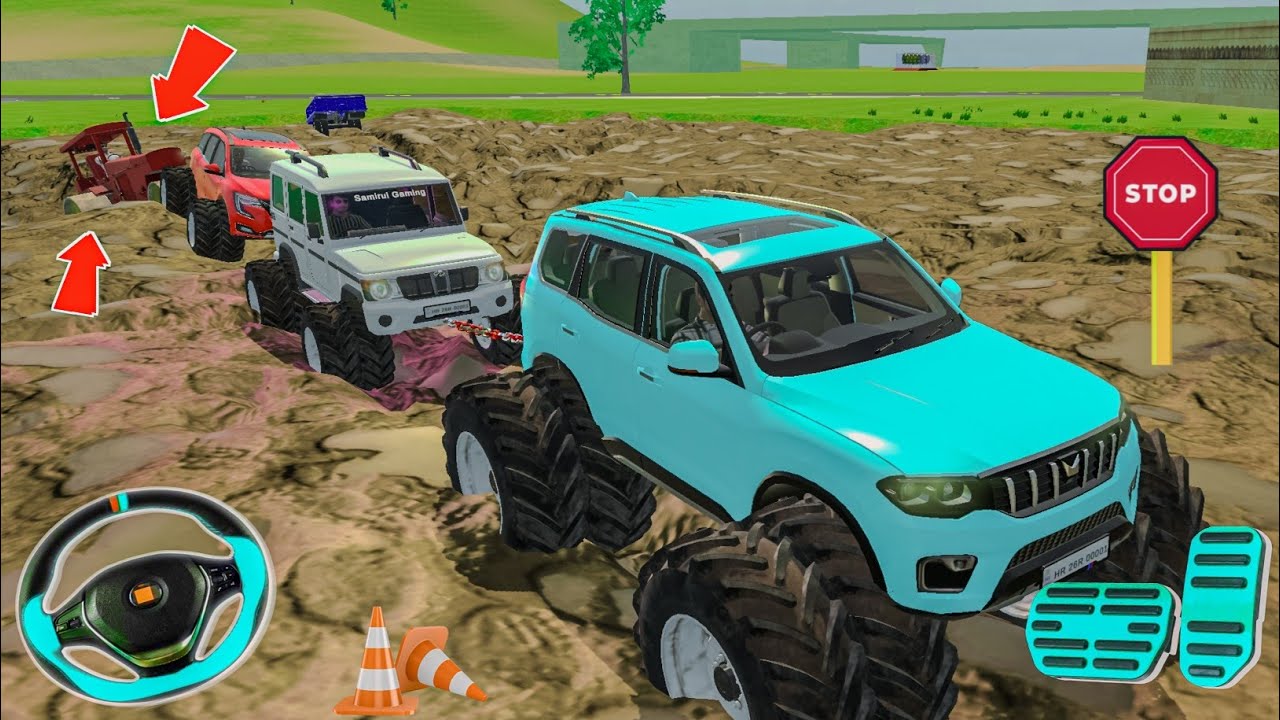 🔴Drive JCB and Uploading 🪨🏗Stone From Dumper🌋 Truck in Game #truck #jcb #tractor #dumper #games
