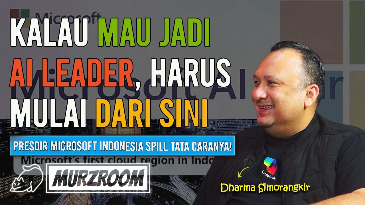 AI Bakal Jadi Gamechanger Ekonomi Indonesia? Microsoft Buka-bukaan di Murzroom!