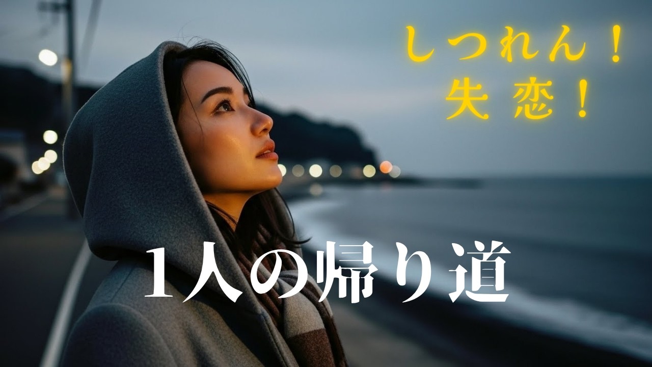 【1人の帰り道】失恋を描く切ないJ-POP　#1人の帰り道 #切ない歌