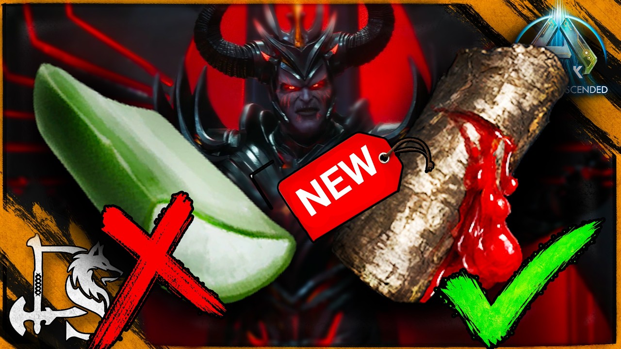 The NEW Cactus Sap for Lost Colony | Blood Sap Guide Ark Survival Ascended