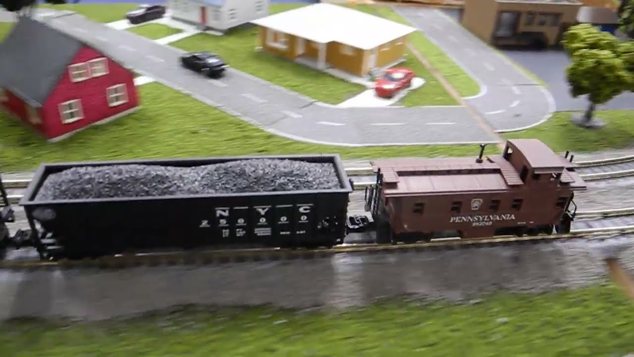 N scale T Track portable layout