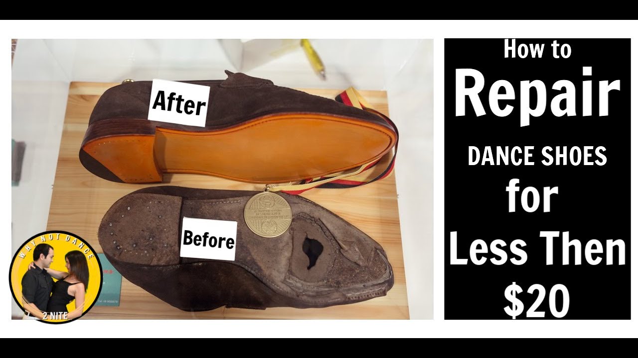 How to Repair your old Dance shoe cheap & Keep your dance shoes looking like they are brand new.