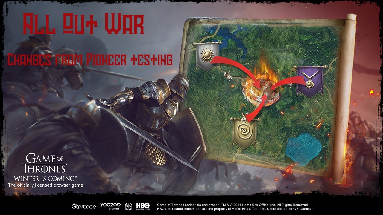 GoT:WiC: AOW &mdash; изменения по сравнению с пионерским тестированием