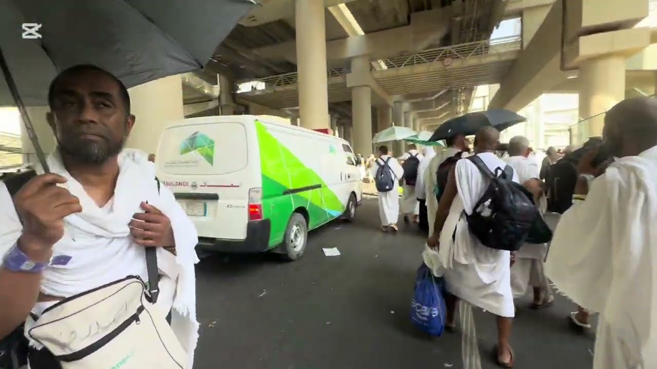 Muzdalifa ki raat arafat ki shaam D category pakistan government hajj #hajj #hajj2024 #mina