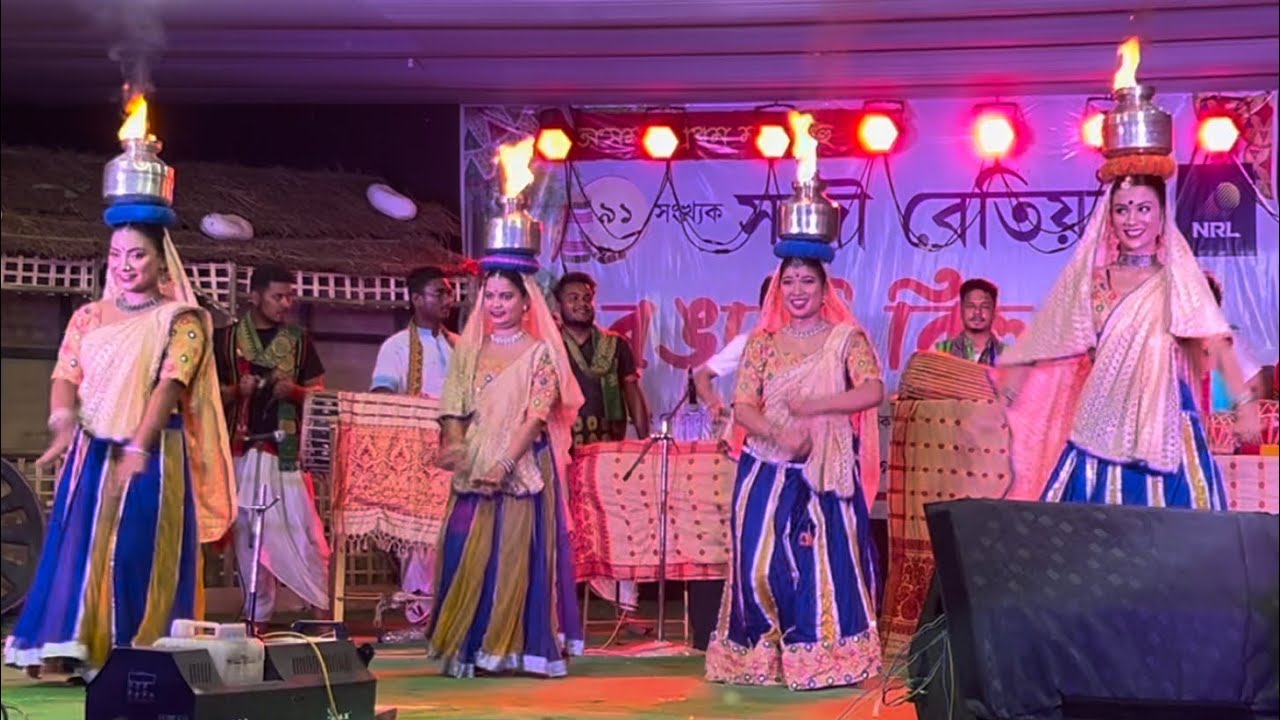 TEZPURIA thespian stage program at Betioni Bihu