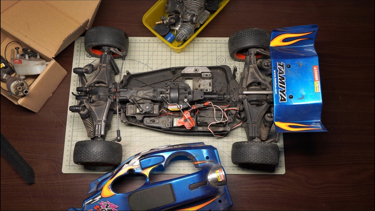 Багги Tamiya NITRO — это КРУТО!