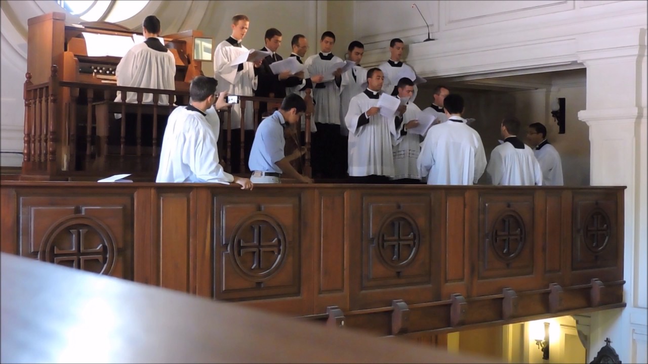 Magnificat G. B. Pergolesi - Coro del Seminario Nuestra Señora Corredentora (FSSPX Argentina)