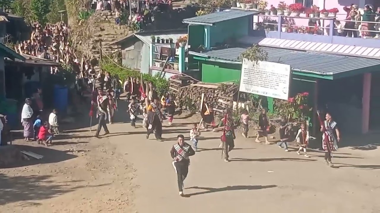 Chithuni procession/celebration in Chowainamei Khullen  (Aborikee) village on 20th December 2025.