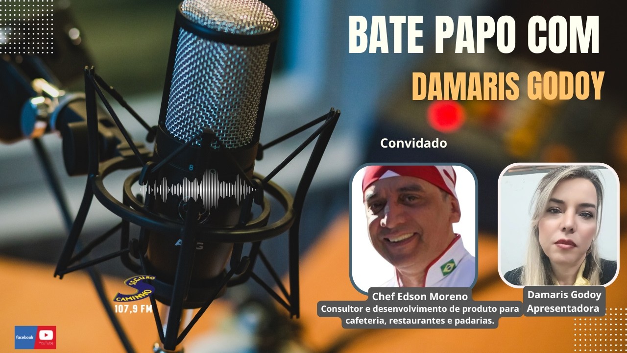 Chef Edson Moreno: 60 dias para encontrar a pipoca perfeita | Bate-Papo com Damaris Godoy