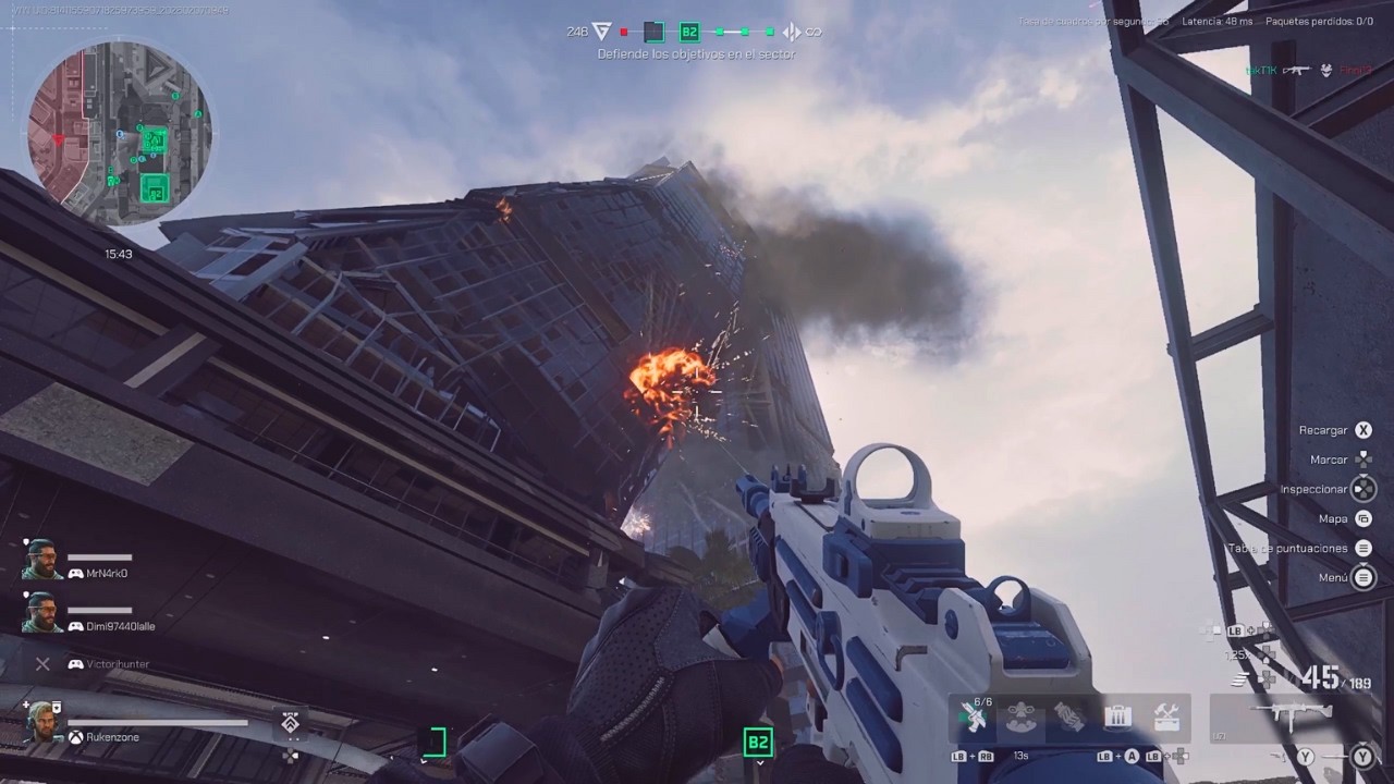 Delta Force Mapa Aftershock Destructivo | Gameplay | No comentado