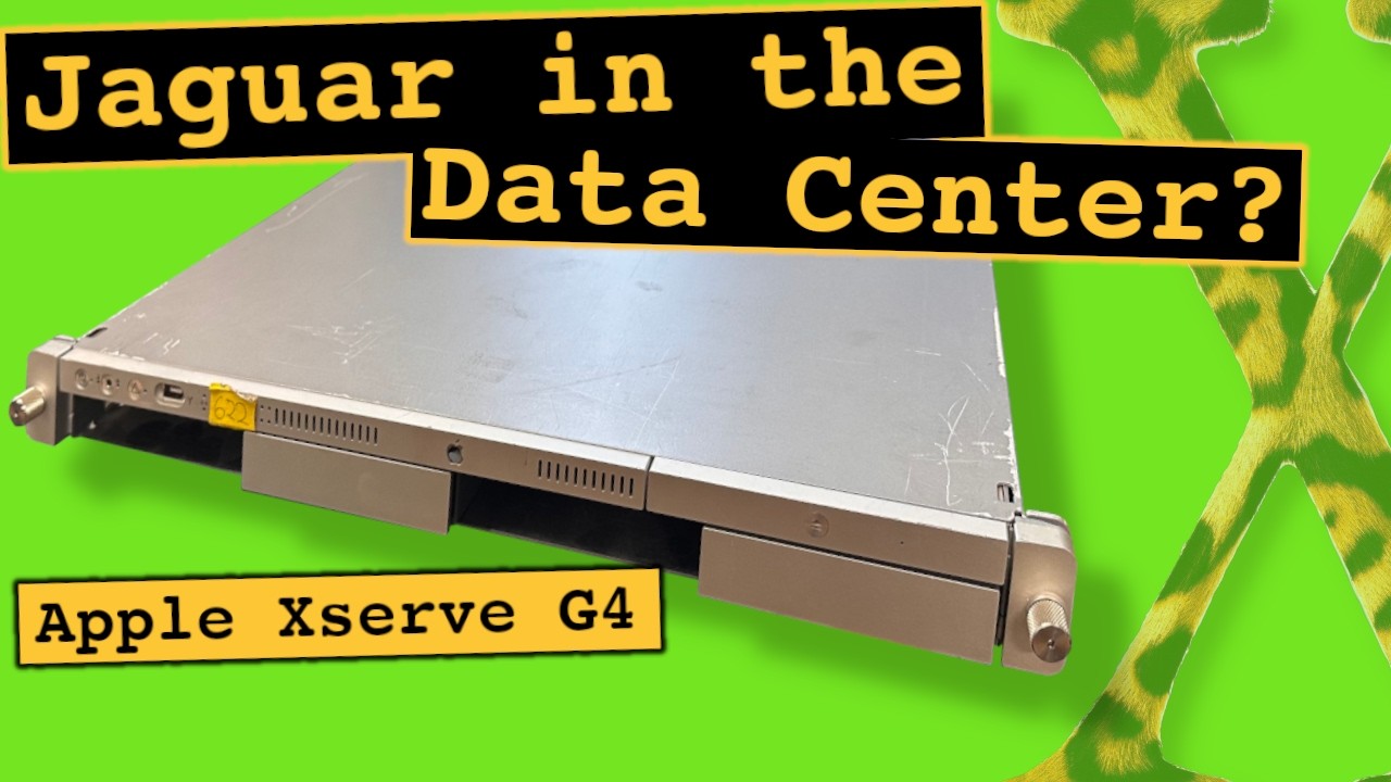 When Apple Built a Rack Server: The Xserve G4