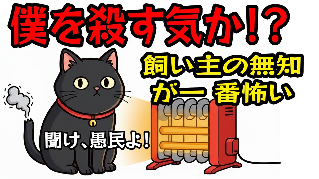 【猫雑学】冬に猫の寿命を縮めてしまう飼い主のNG行動7選【絶対ダメ】
