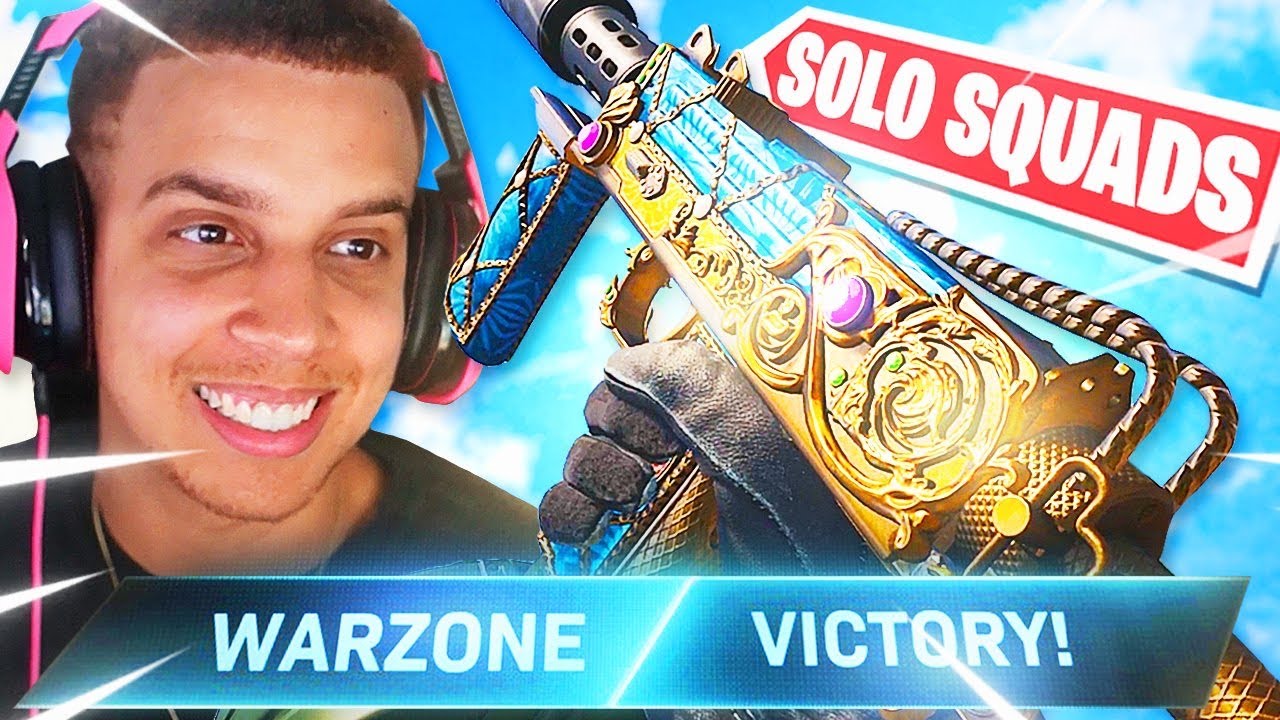 My First EVER *SOLO SQUADS* Win in Warzone..🤯