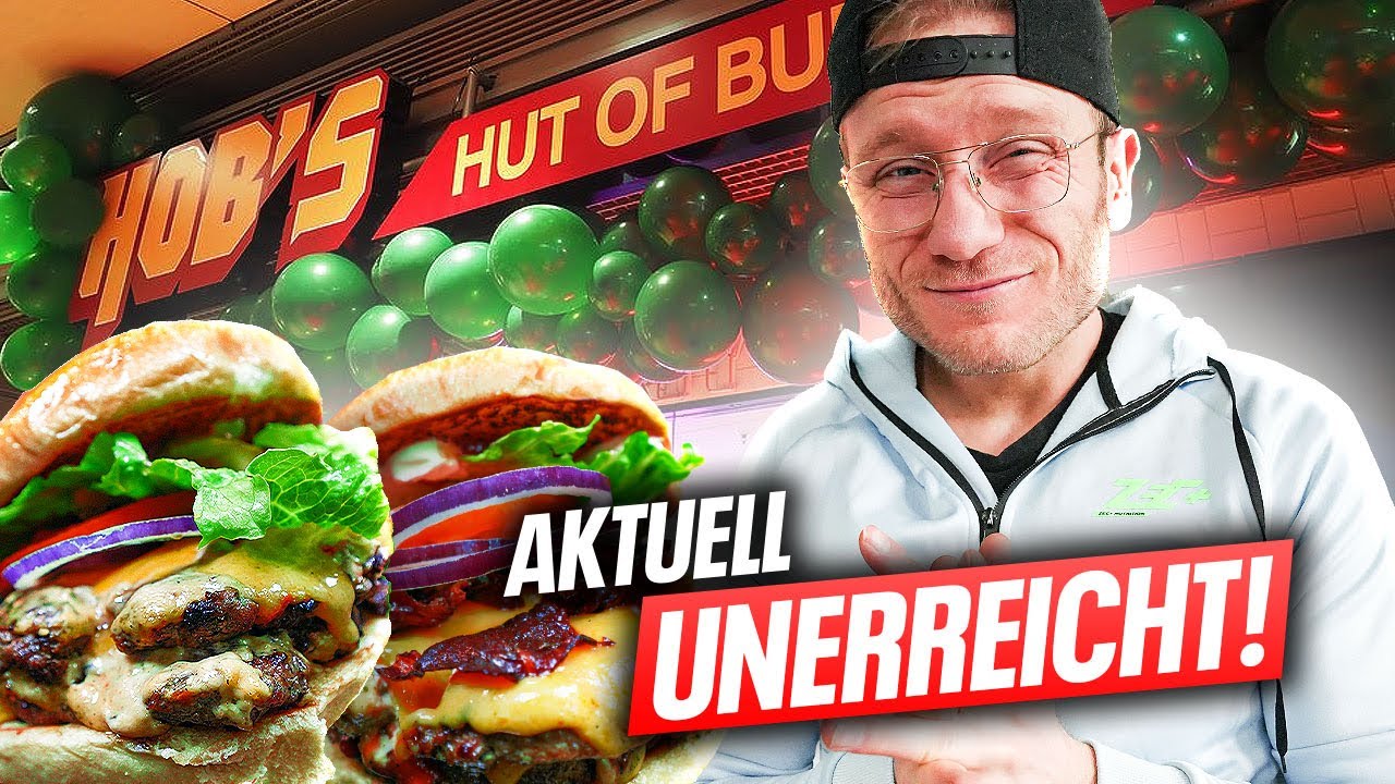 BURGER KING VIBES - 4 BURGER BEIM GEHYPTEN „HOB‘S“ AUS HAMBURG!