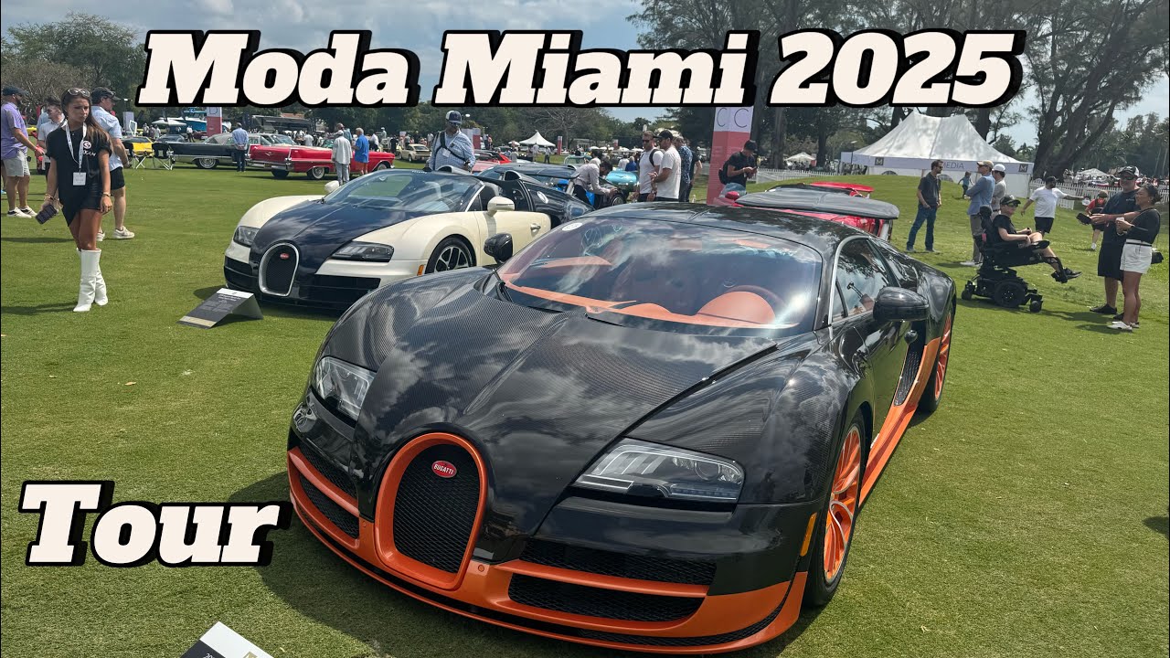 Moda Miami 2025 Tour. One of the best auto events in the world?