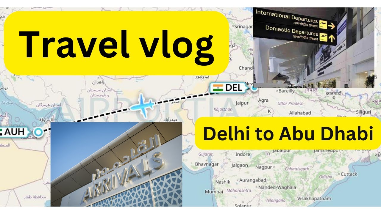 Travel vlog- going back to Abu Dhabi after 1 year |