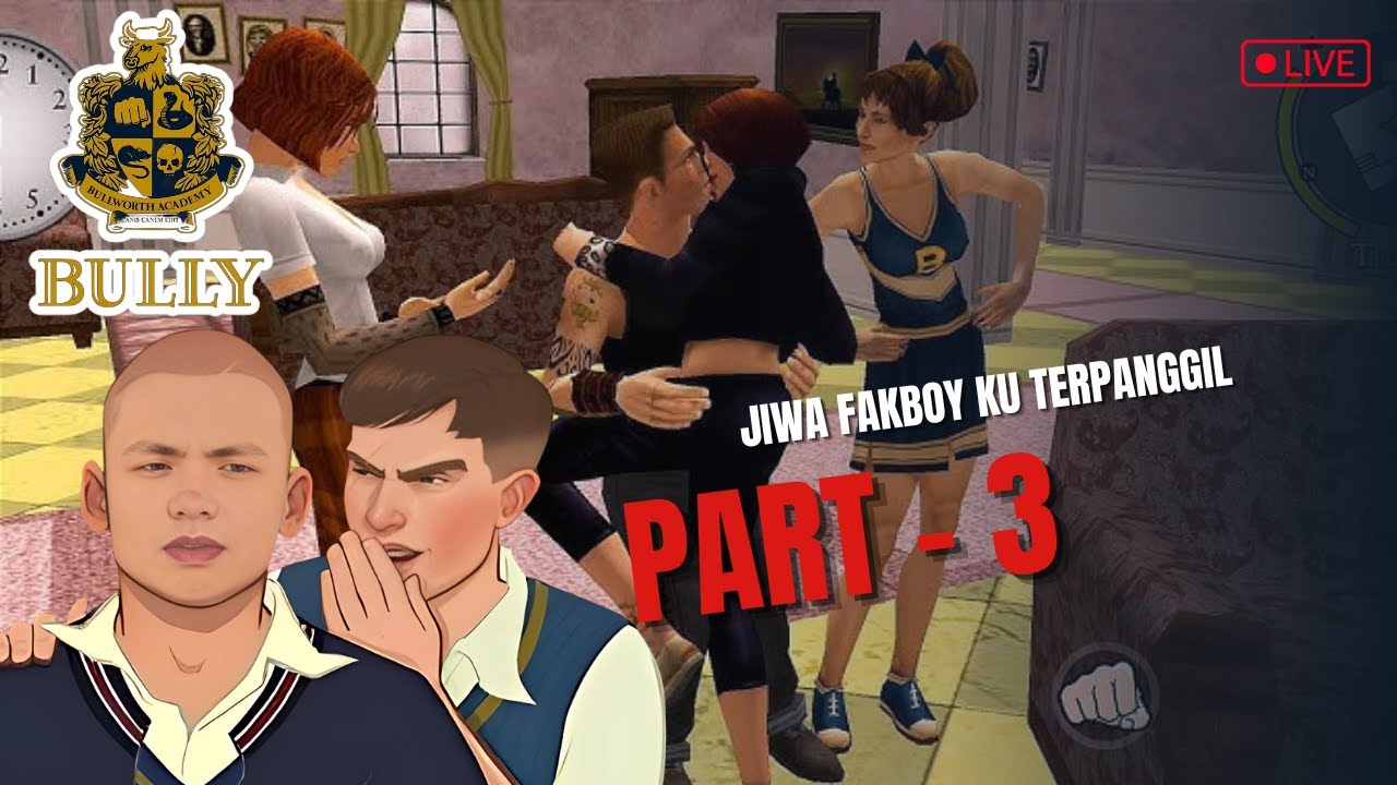 🔥 BULLY PS2 | masa sekolah paling brutal & lucu! (live indonesia)