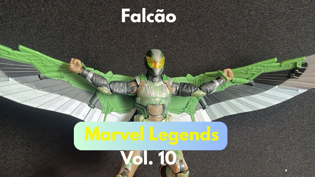 Review Marvel Legends Falcão filme Capitão América Admirável Mundo Novo  2025