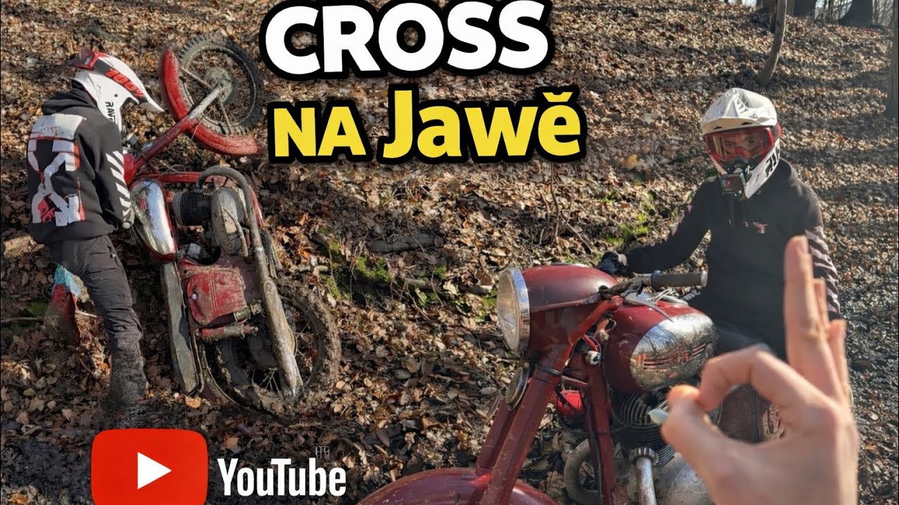 Ostrý cross na Jawě 
