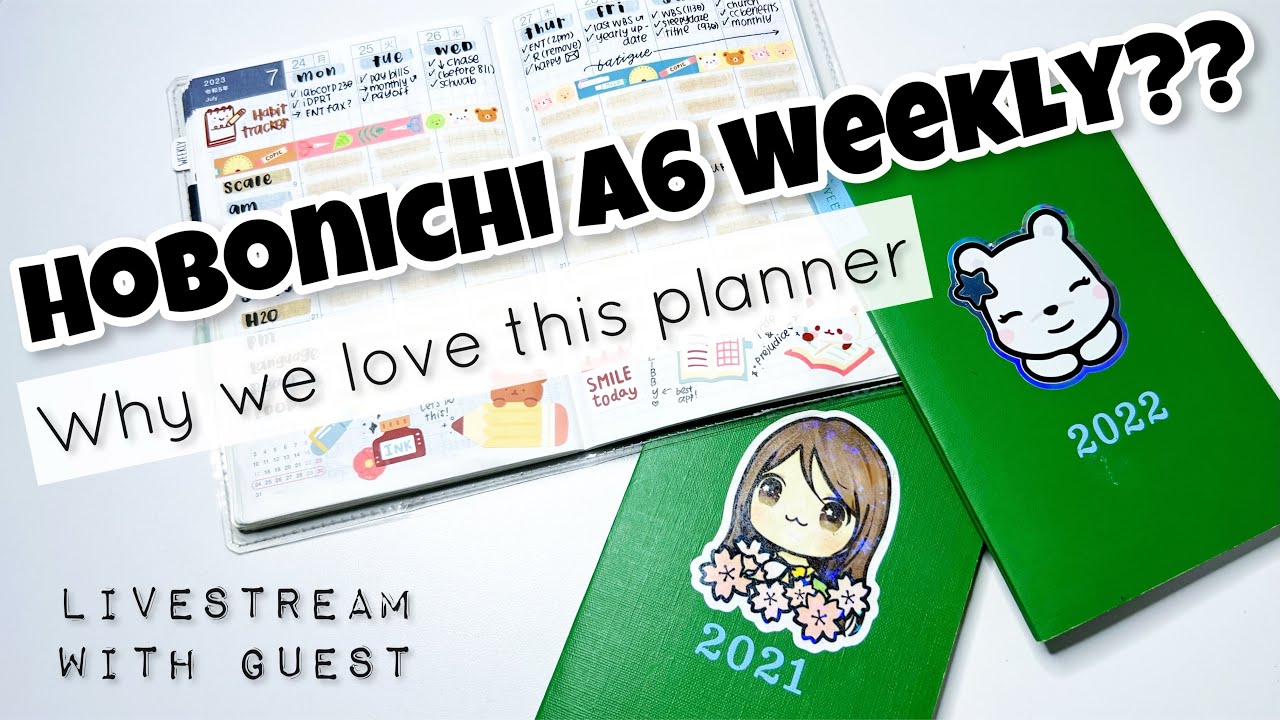 🎙️ Why we love Hobonichi A6 Weekly 2023 | How to use it, cover options, stickers kits & other tips!