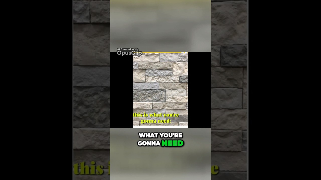 Turn Concrete into Custom Stone: DIY Veneer Tutorial