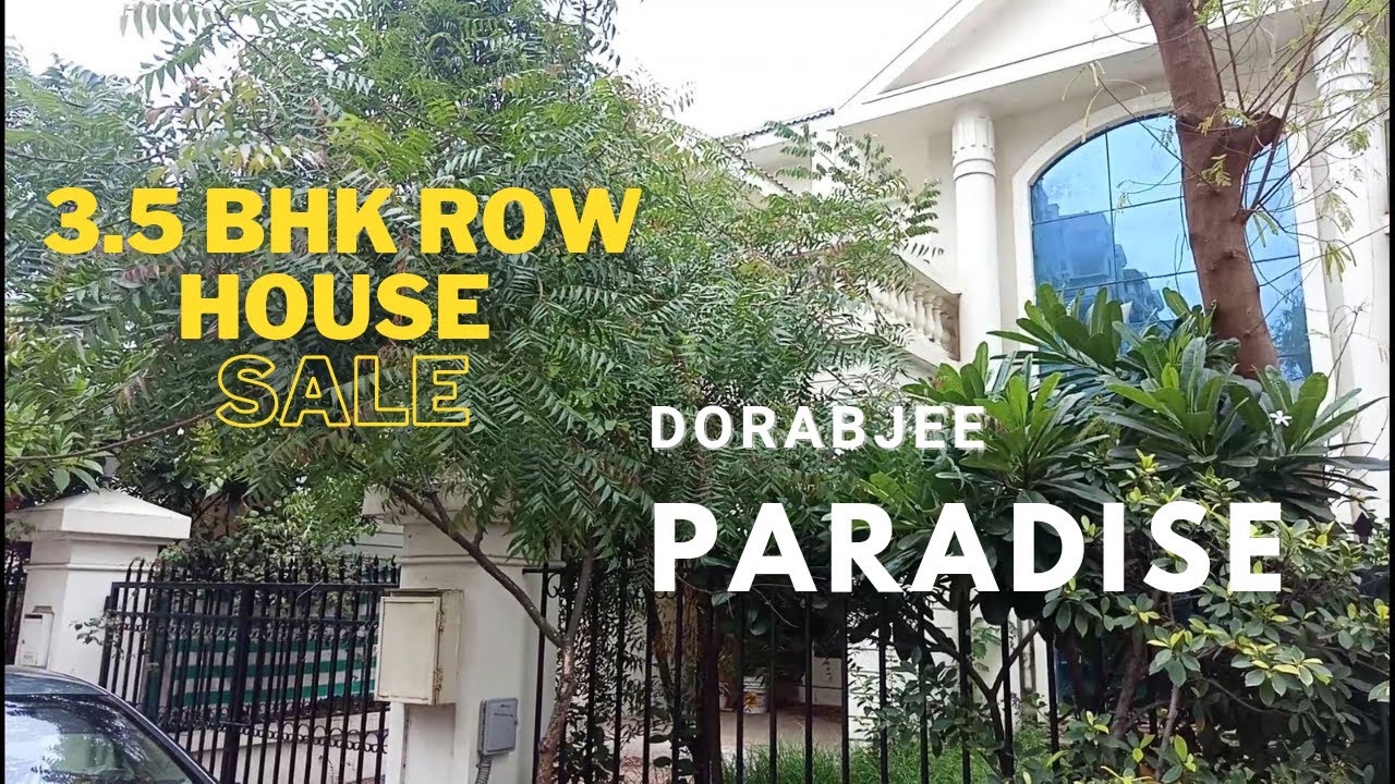 3.5 BHK Row House at Dorabjee Paradise NIBM | Mohemmadwadi | Near VIBGYOR School | Call 8999431305