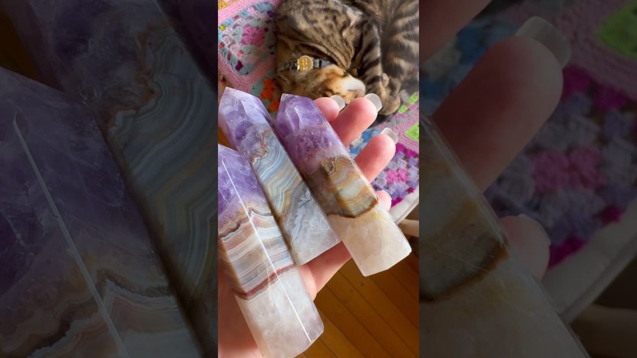Amethyst Agate Quartz Crystals #goodvibes #soul #spiritualjourney #ascension #souljourney