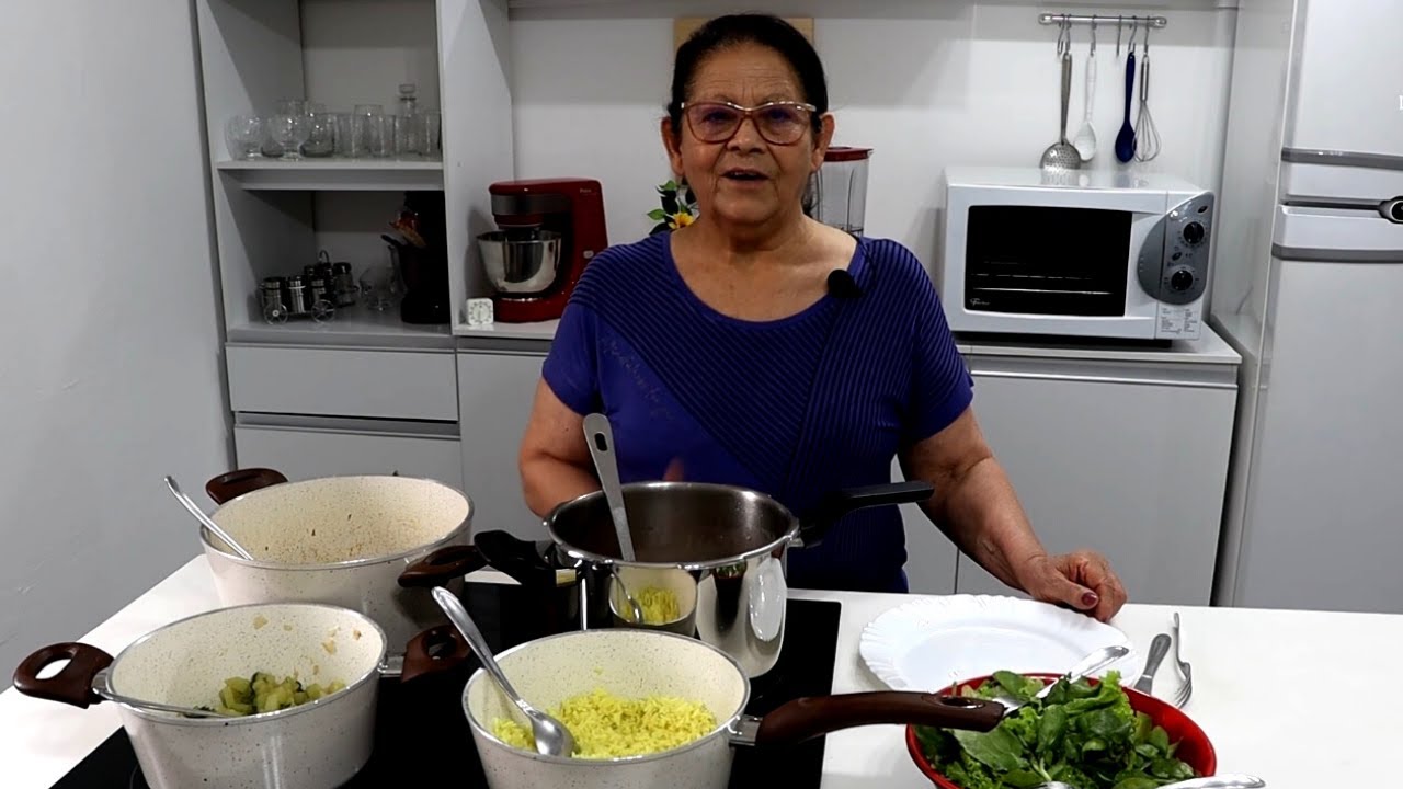 ALMOÇO COMPLETO| FÁCIL DE FAZER, SIMPLES E DELICIOSO!