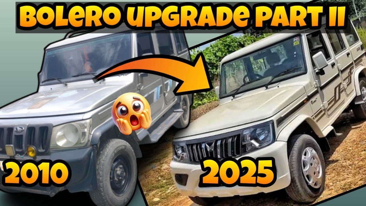Old bolero convert to new model | Bolero 2025 | bolero restoration | bolero restoration old to new