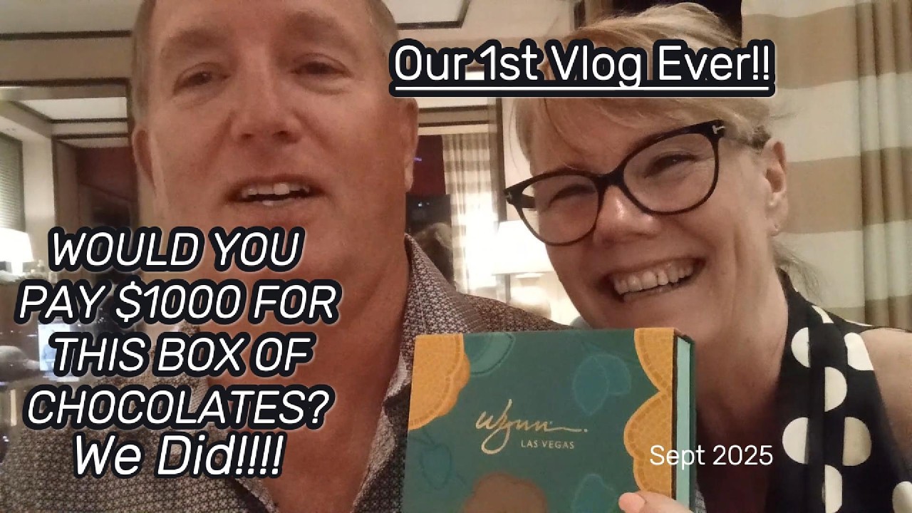 Day 1 - Travel Day.  Wynn/Encore, SW Steak, $1000 Box of Chocolates!!