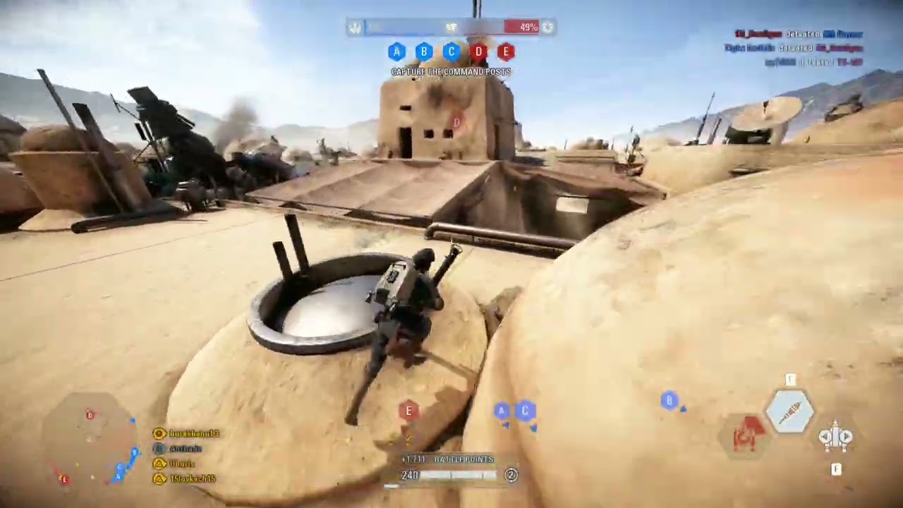 Can't Save An Unbalanced Game Alone | #starwars #battlefront2 Tattooine Supremacy #gameplay