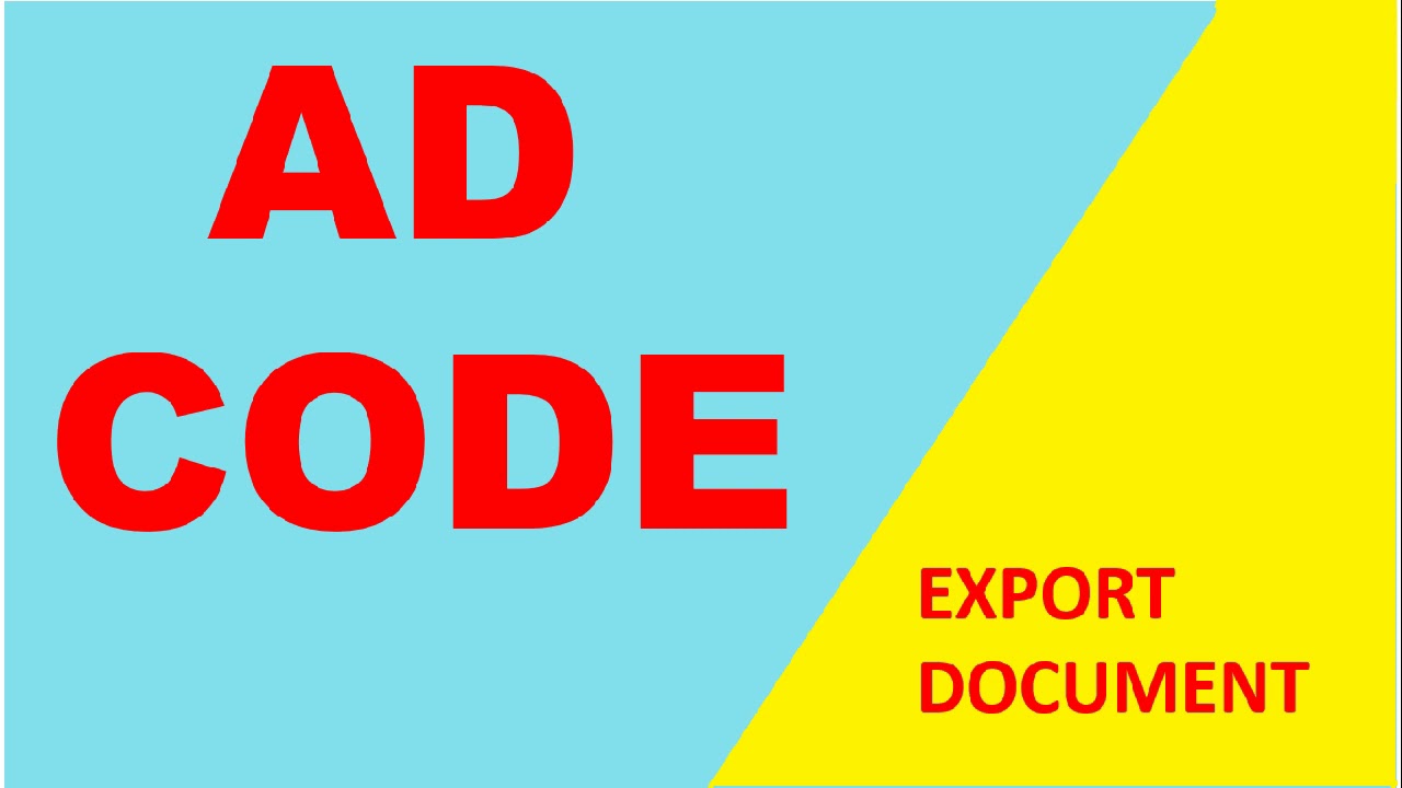 What is AD Code | Authorized Dealer code | Tamil