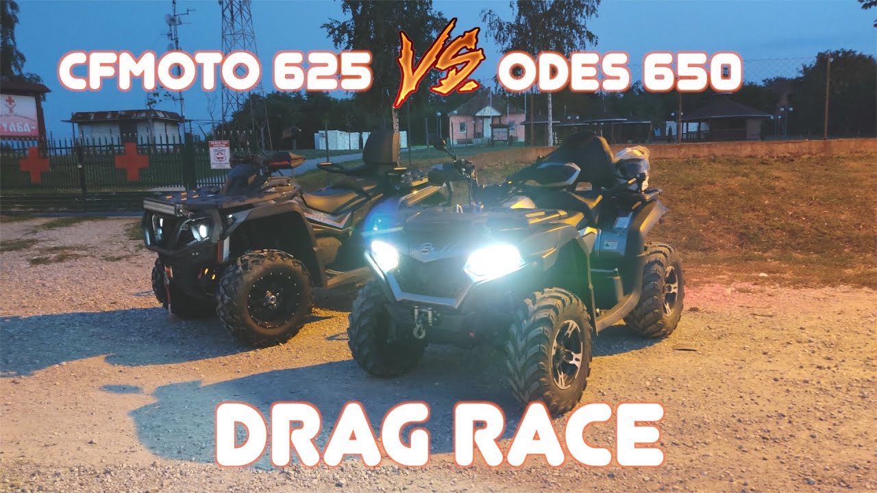 CFMOTO 625 VS ODES 650 LANDCROSS | DRAG RACE