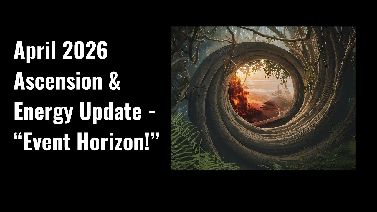 April 2026 Ascension/Energy Update-Point Of No Return, Pick Yourself Up & Lighten Your Step & More!
