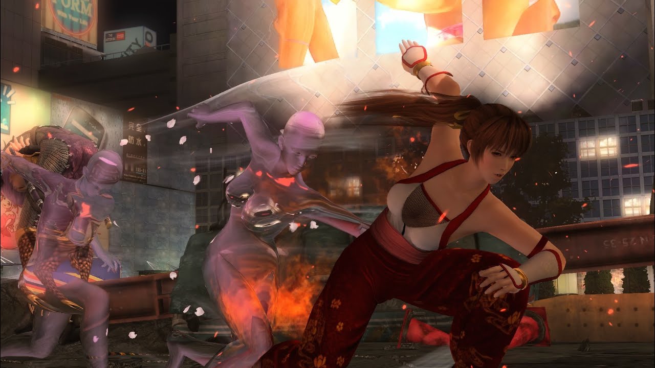 DOA5LR All Characters Cliffhangers