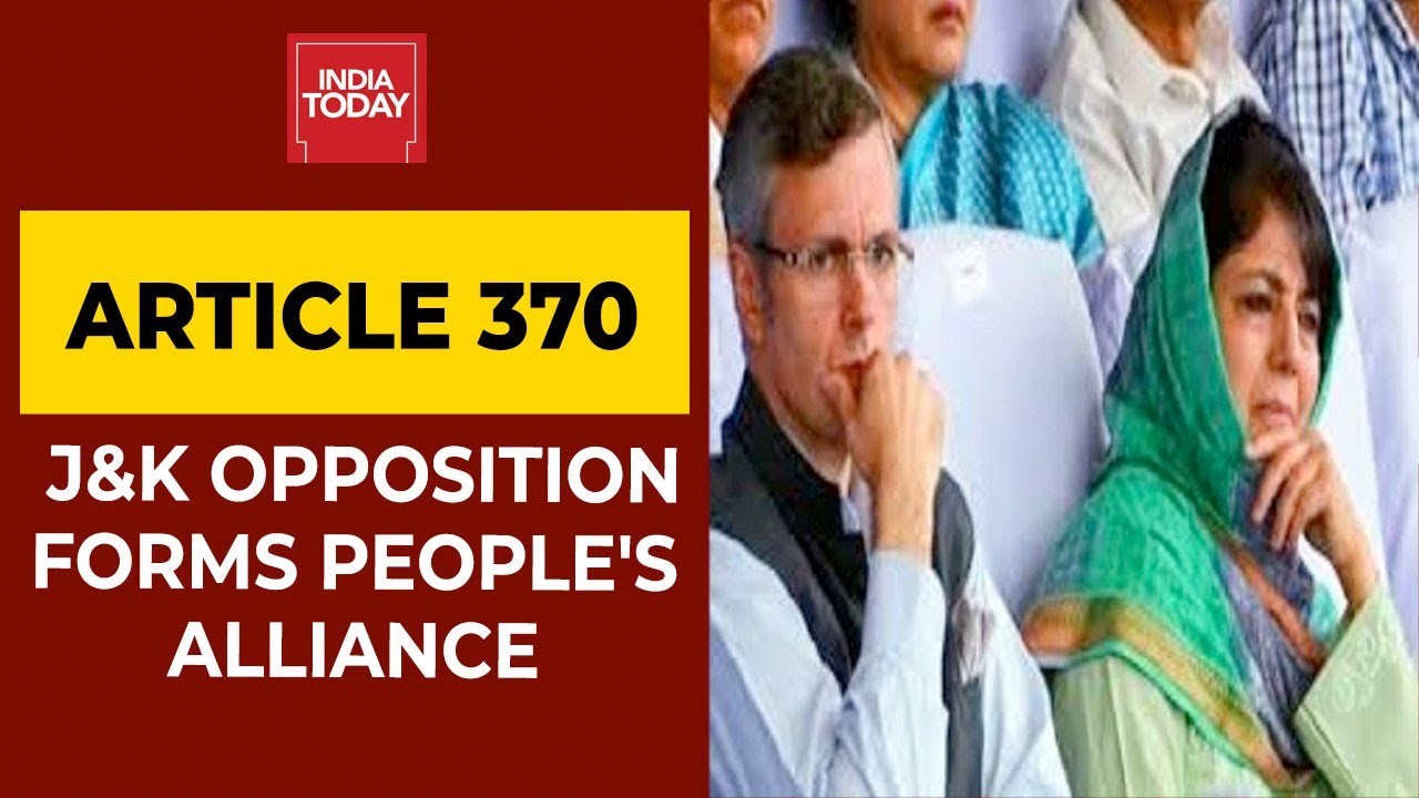 Jammu & Kashmir's Political Parties Form 'People's Alliance' For Gupkar Declaration | Article 370