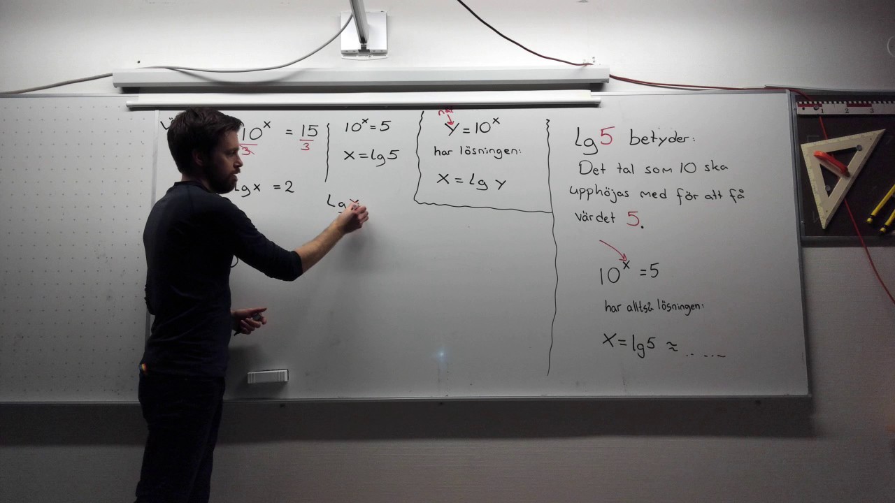 Exponentialekvationer och tiologaritmer