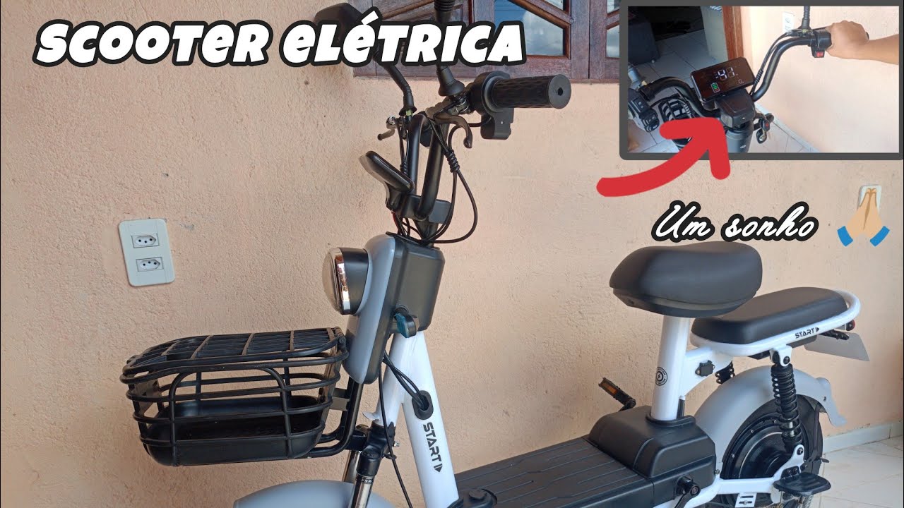 SCOOTER ELÉTRICA START E-MOTION 350W / #scooter #bikeeletrica #bicicletaelétrica
