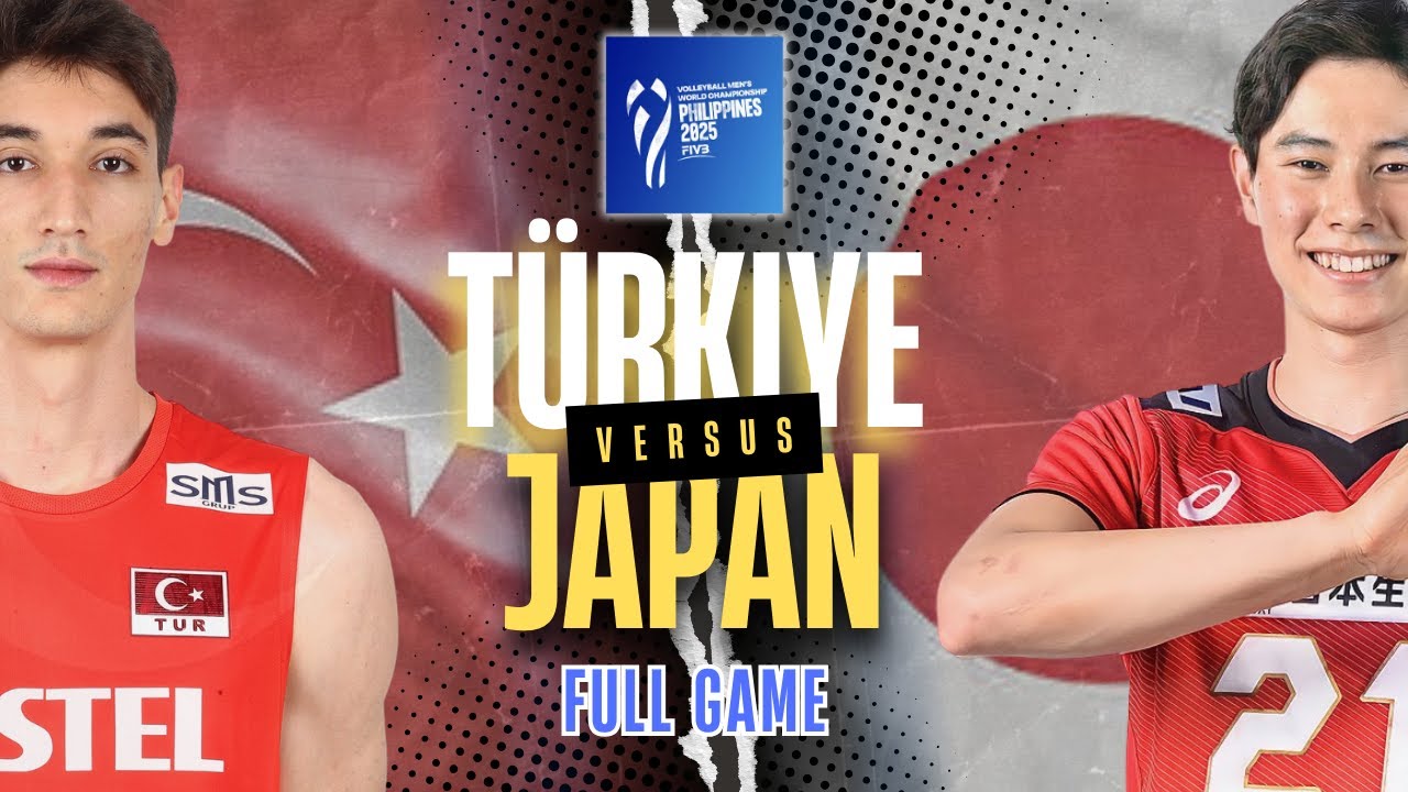 JAPAN vs TÜRKIYE [Full Game] | FIVB Men's Volleyball World Championship 2025