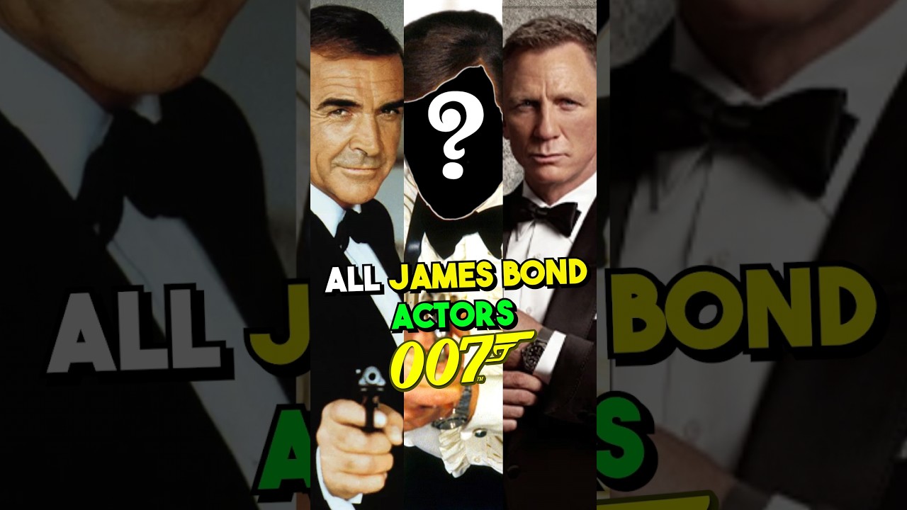 All James Bond Actors