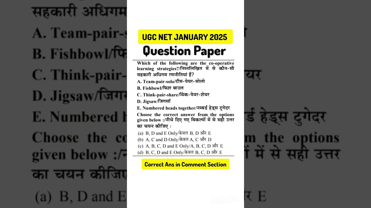 Ugc Net 2025 Previous Year Question Paper Paper 1 with Answer key #ugcnet #ugcnetpaper1 #ugcnetpyq