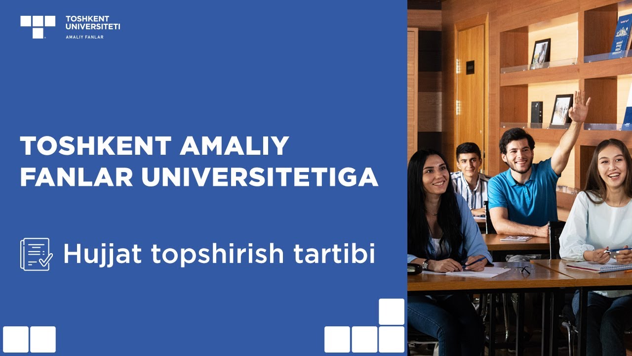 Hujjat topshirish tartibi