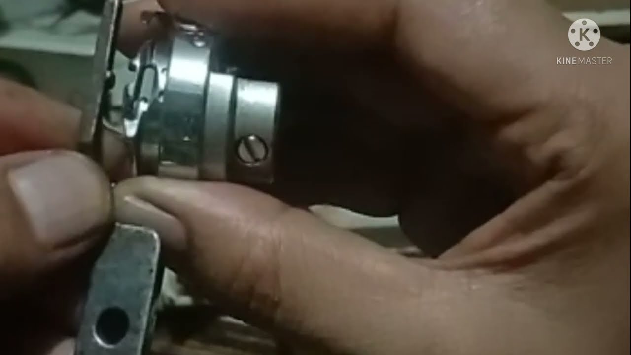 cara mengganti dan pasang rotary mesin jahit